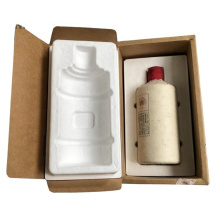 Molded Pulp Wine Bottle Packaging Shipper Box Tray
