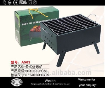 A503 outside foldable BBQ grill oven