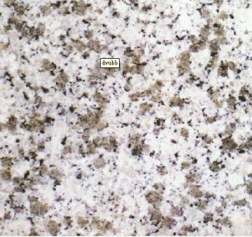 Glittery white granite