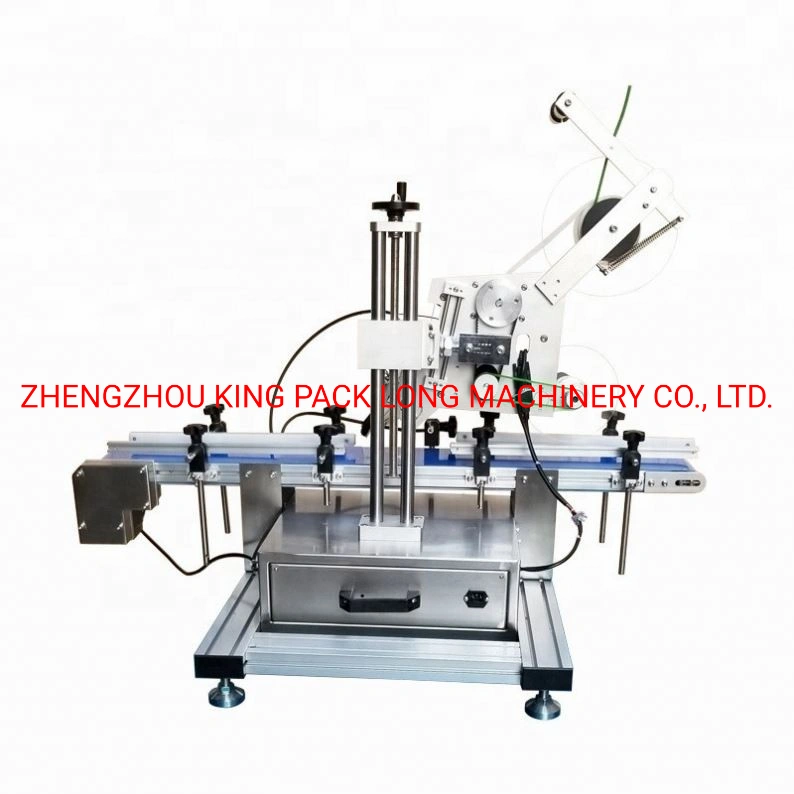 Automatic Lighter Table Top Surface Flat Bottle Labeling Machine