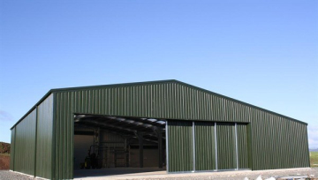 Prefab steel warehouse