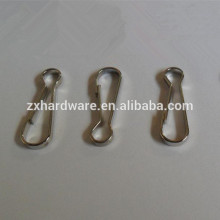 stainless steel flat key ring key hooks