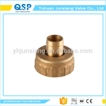 NPT Male Half-Union Brass Compression Tube Fitting