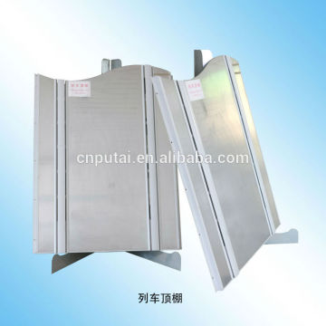 Train Ceiling Aluminum Foam Sound Absorbing Materials