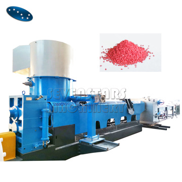 waste PP PE film pelletizing recycling machine line