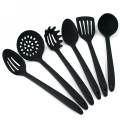 Bons outils de cuisine en acier inoxydable silicone ustensiles de cuisine