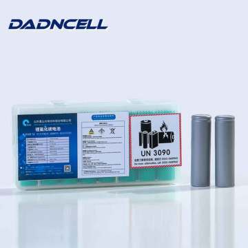 Bateri Lithium Fluorocarbon berkapasiti tinggi 5000mAh BR18650 untuk ujian