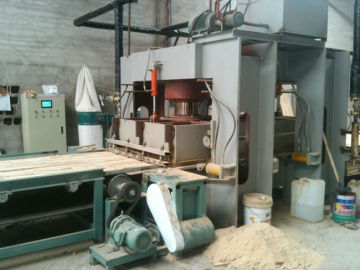 block board forming machine/ hot press for block board