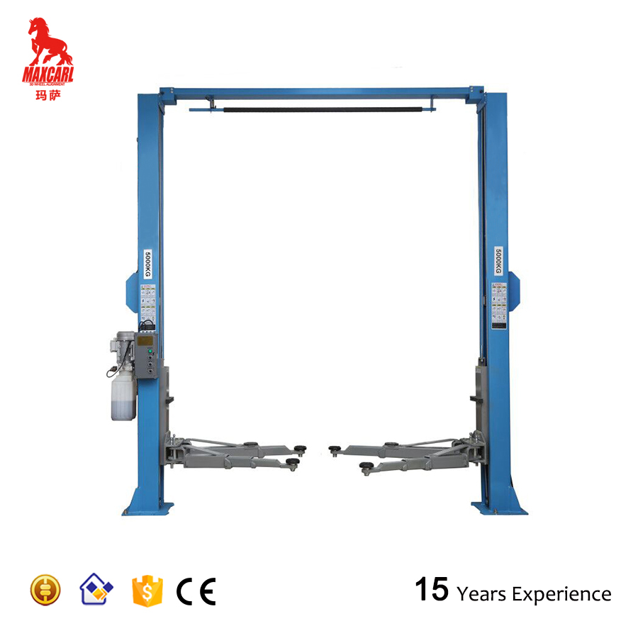 4 ton car lifting electrolytic lock gantry lifting machine Clear- floor Two Post Lift