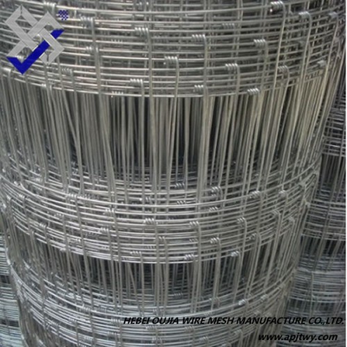 Professionally manufacture top quality low price and high security Galvanized cattle field fence