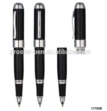 Promotional Metal USB Pen Ball with USB Flash Drive