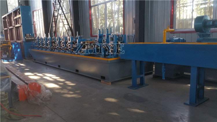 steel square welding pipe making machine