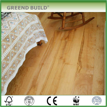 Premium maple wood parquet flooring