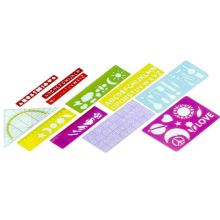 Ruler, Plastic Ruler, Transparent Plastic Ruer, Ruler with Magnifier