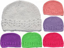 guangzhou custom classic crochet kufi hat