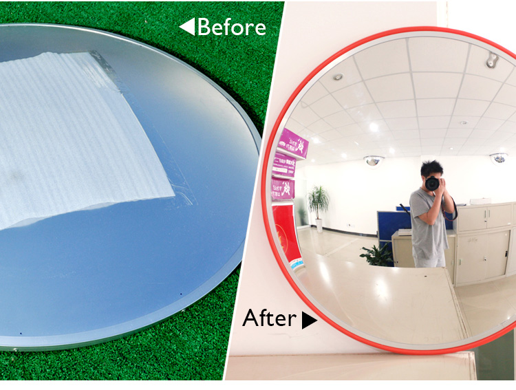 80cm High Quality With Good Price Traffic Facility Indoor Mirror, Low Price Traffic Safety Products Clear Convex Mirror