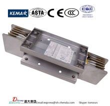 Sandwich bus bar trunking system