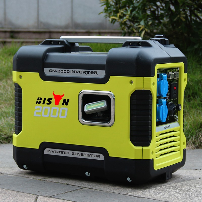 digital generator inverter, super silent 2000w Gasoline inverter generator, 220v portable pure wave inverter generator