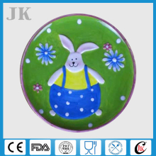 New design Ceramic easter plate for decoration