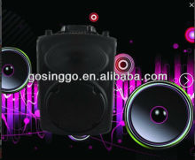 Dvd function outdoor trolly speaker with battery