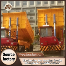 Efficient Wide Body Dump Truck for Heavy Loads