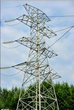 power distribution angular tower