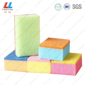Special mixture sponge scouring pad