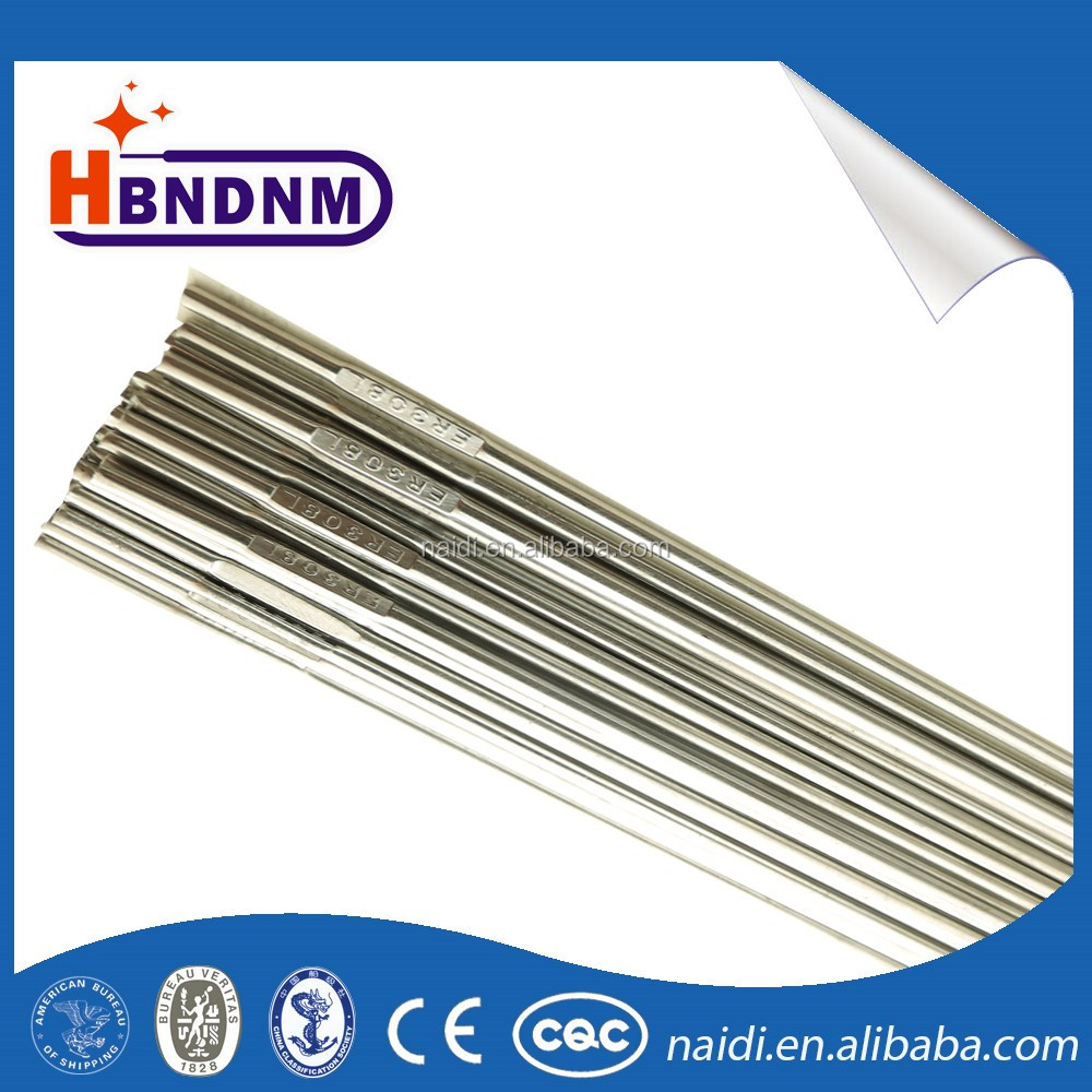 308l stainless steel tig welding wire rod per kg 1.6mm aws A5.9 er308l for medical equipment