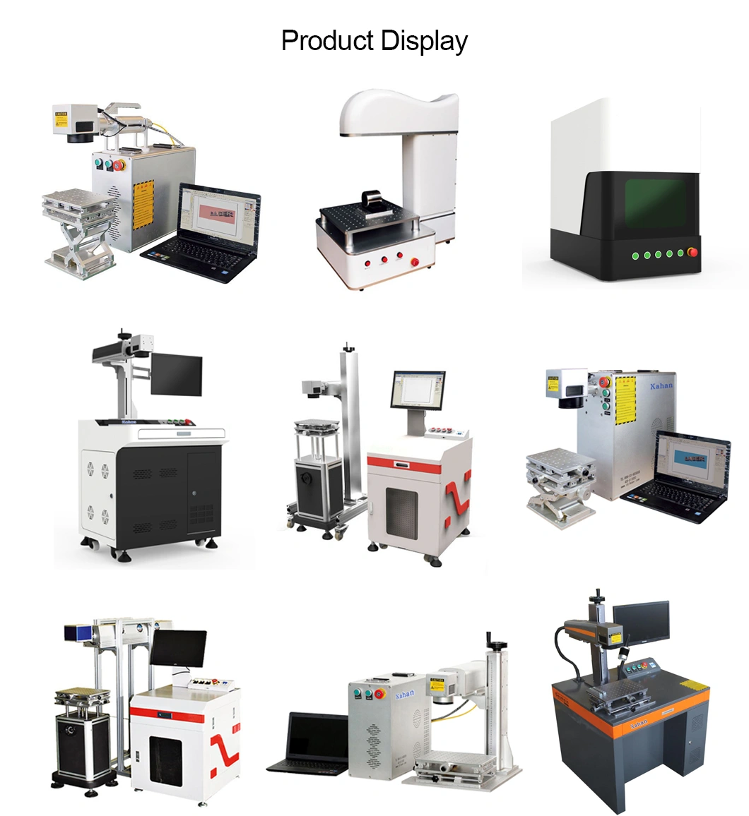 Cheapest Small Laser Marking Machine with Rotary Device for Metal and Plastic