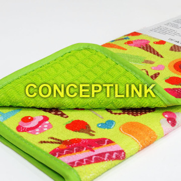 magic water absorbent printed microfiber mat