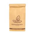 Nedbrytbar Kraft Coffee Bean Packaging Tintie Resealable Bag