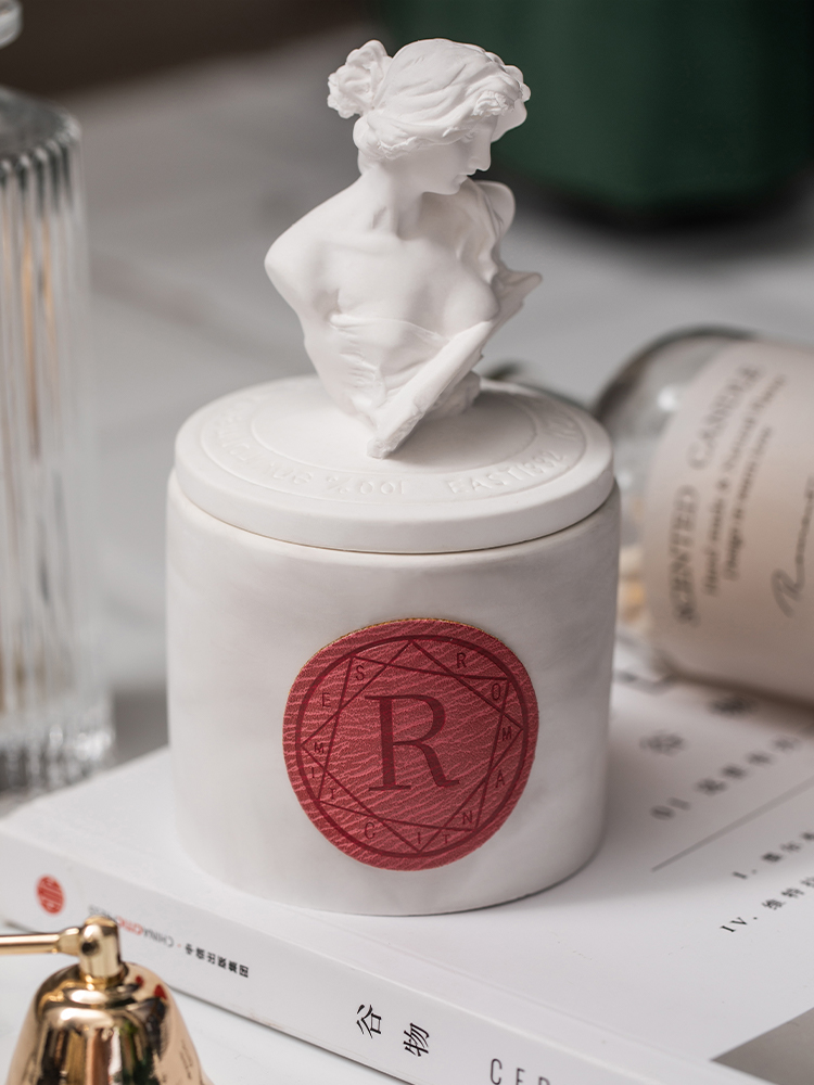 Essential oils scented candles the statue scented Candle