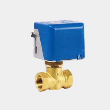 Normally closed electric valve