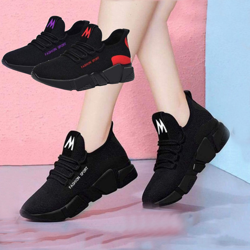 2021 New fashion old Beijing cloth shoes autumn new net  thick soled leisure breathable sport shoes women shoes sports