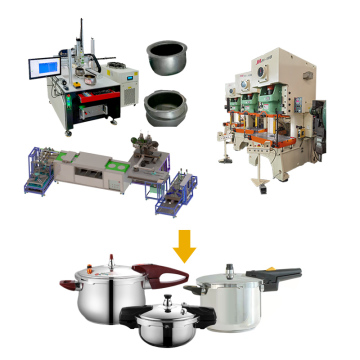 Commercial Pressure Cooker Production Line: Pressure Cooker Making Machine, Aluminium Pressure Cooker Machine