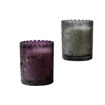 Luxury Shape Glass Candle Containers Popular Home Candle
