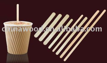 Wooden stirrers