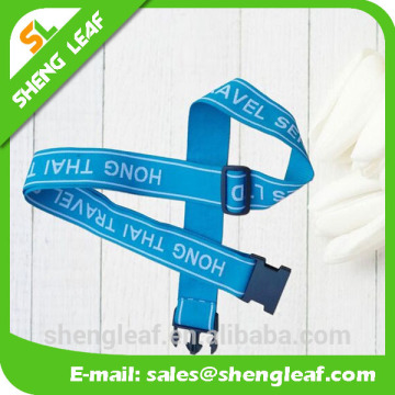 Latest wholesale custom woven lanyard high quality woven lanyard