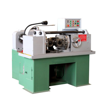 Hydraulic thread rolling machine for anchor bolts