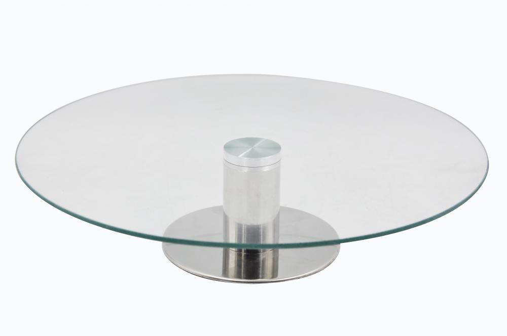 TEMPER GLASS CAKE STAND