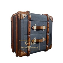 Home Living Room Decorative Storage Trunk Box