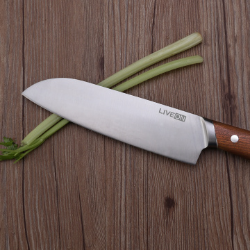 7 inç Paslanmaz Çelik Santoku Bıçak