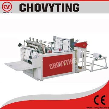 heat sealing and heat cutting plastic bag maqchine