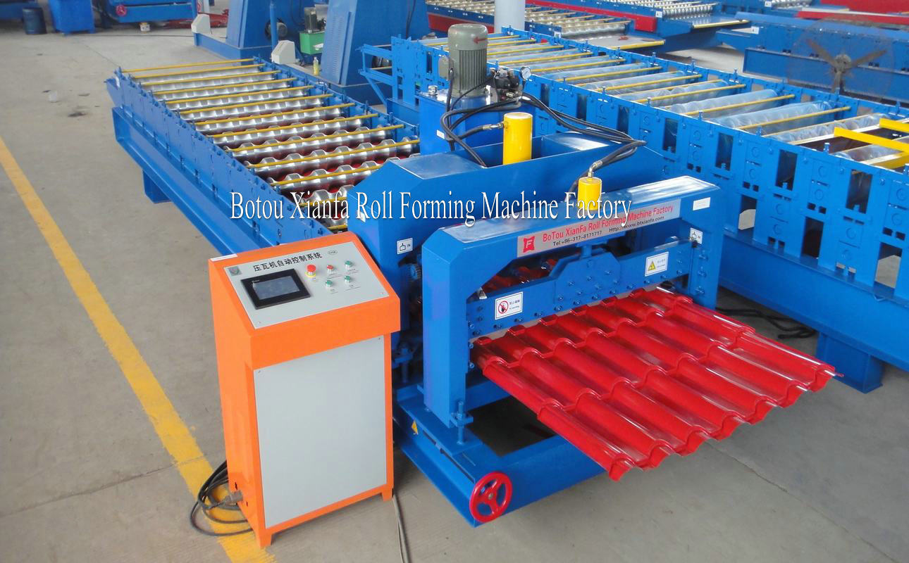 glazed forming machine