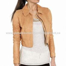Stylish Ladies' Popular Slim Sheepskin Jacket