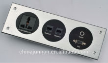 Multifunctional multimedia wall electric socket for Different Use