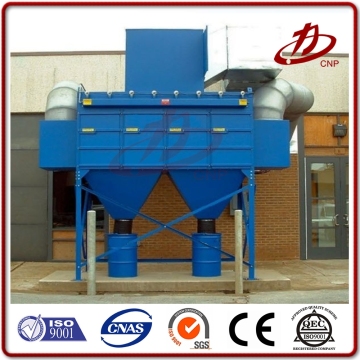 dust extractor for zinc dust
