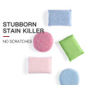 microfiber kitchen cleaning thick sponge washing pad