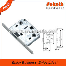 solid mortise lock body