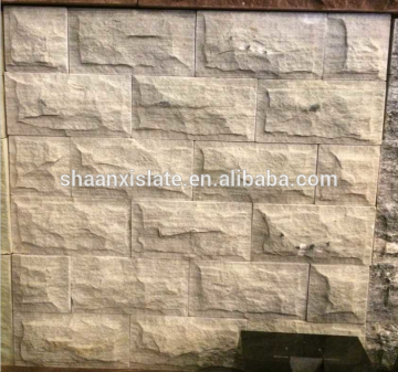 Grey Sandstone natural mushroom face stone